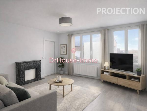 Appartement à vendre 3 pièces de 51 m²