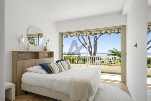 Cannes - Californie : 5P vue mer, garages et piscine