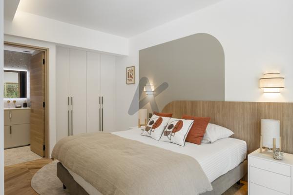 Cannes - Californie : 5P vue mer, garages et piscine