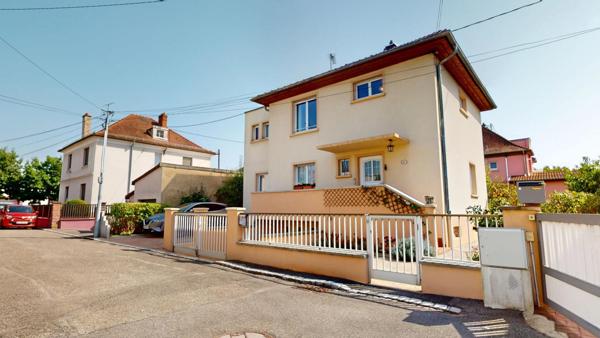 Maison familiale 135 m² avec jardin et sous-sol à Illzach centre