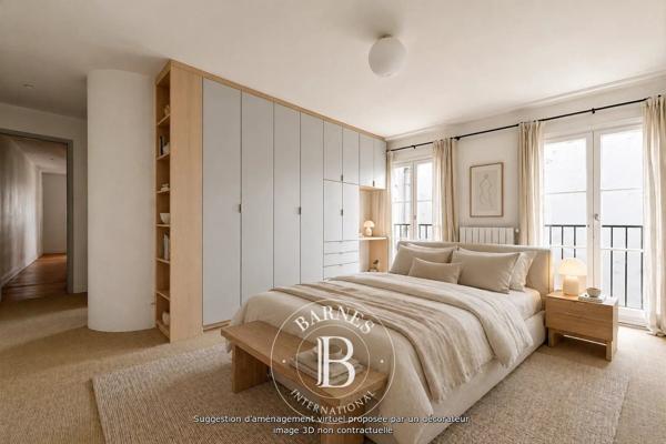 Paris 2ème, Appartement 3 Chambres -  135 m² à vendre