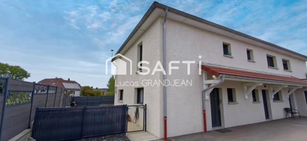 Frasne : une maison récente, sans travaux