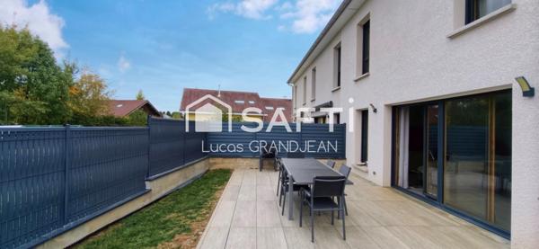 Frasne : une maison récente, sans travaux