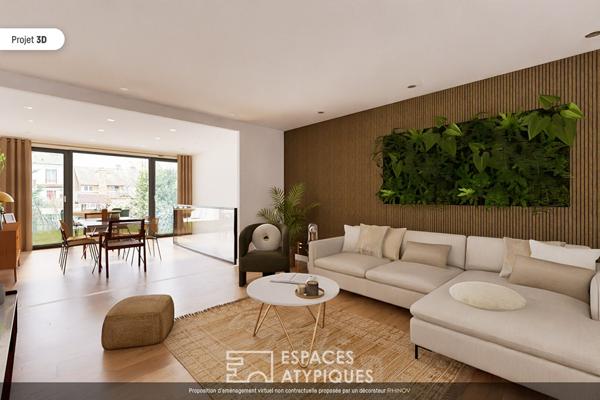 Maison avec terrasse et jardin