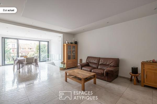 Maison avec terrasse et jardin