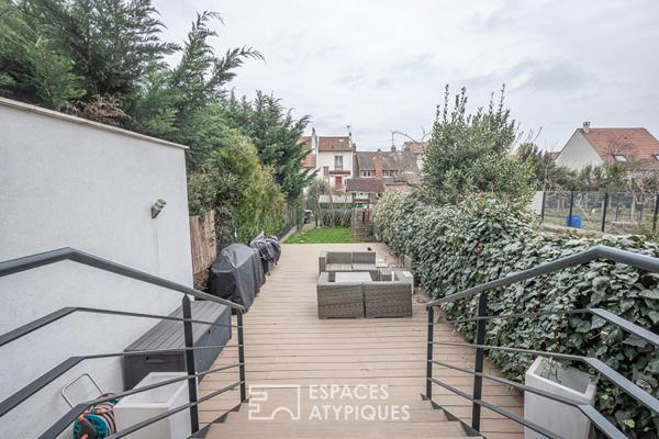 Maison avec terrasse et jardin