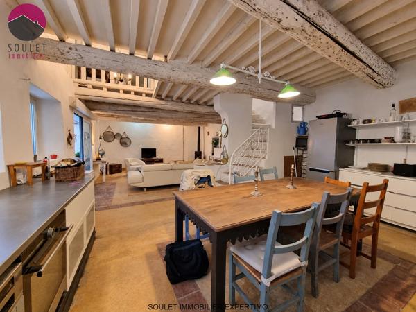 Maison avec cour et terrasse vue Ventoux