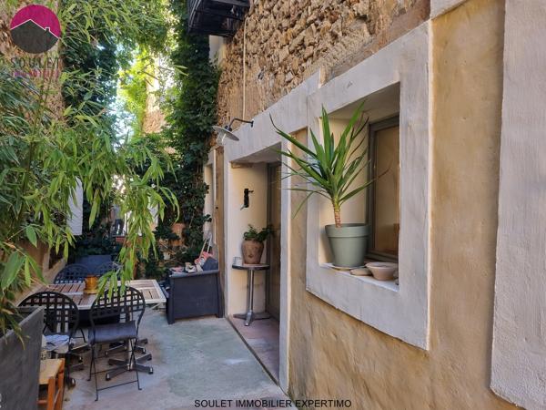 Maison avec cour et terrasse vue Ventoux