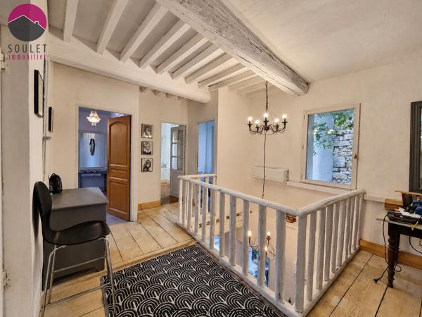 Maison avec cour et terrasse vue Ventoux