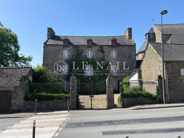 Maison de maître du XIXe siècle avec son jardin et son local commercial
