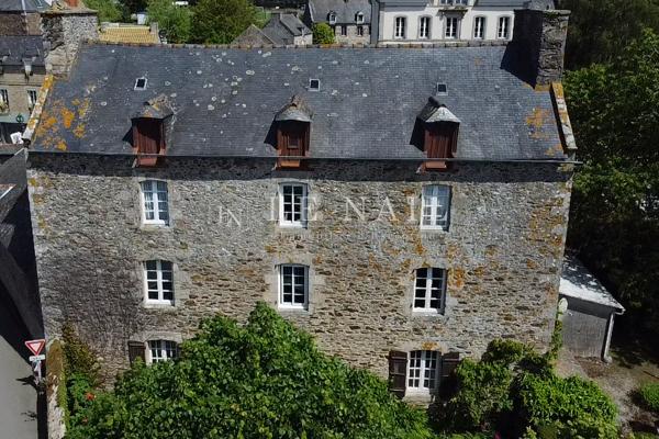 Maison de maître du XIXe siècle avec son jardin et son local commercial