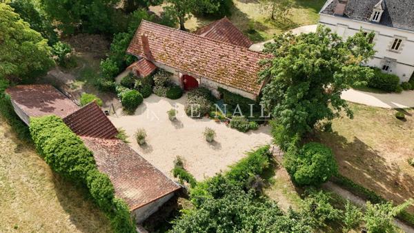 Elégant château du XIXe siècle dans le bocage Bourbonnais