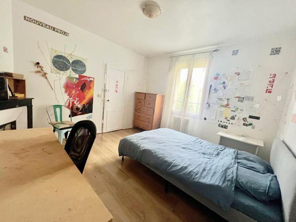 Saint-Denis-Parc de La Légion d'Honneur-T2 avec cave dans un petit immeuble sur cour