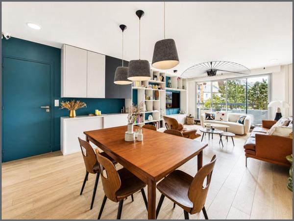 Bel appartement familial lumineux avec larges balcons et vue dégagée