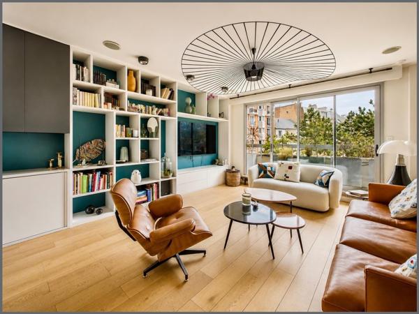 Bel appartement familial lumineux avec larges balcons et vue dégagée