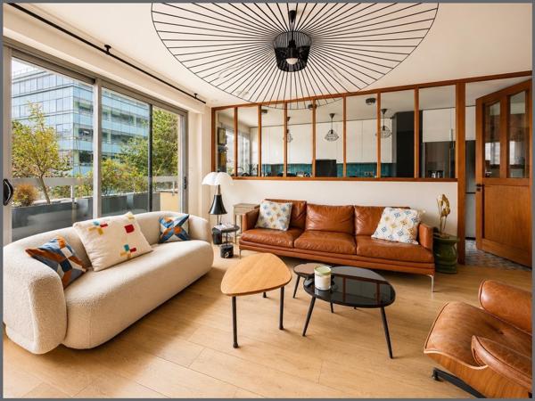 Bel appartement familial lumineux avec larges balcons et vue dégagée