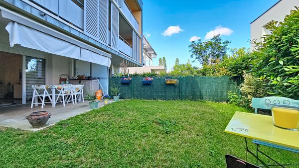 Rillieux Proche Crépieux - T2 dans récent avec Jardin Privatif – Cave