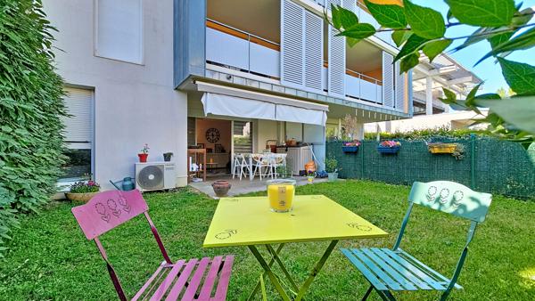 Rillieux Proche Crépieux - T2 dans récent avec Jardin Privatif – Cave