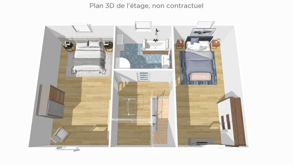 Maison
         3 pièces
        - 93 m² Exclusivité 229 000 € *