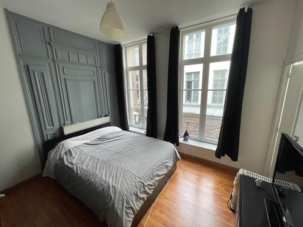 A LOUER : T2 à LILLE • Rue Bartholomé Masurel - Vieux Lille • 885 € CC • Réf. 5978
