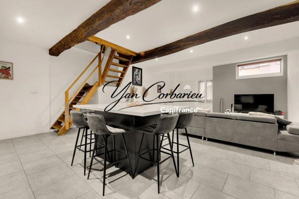 Maison de caractère rénovée – Cœur de Lézat-sur-Lèze – 61 m²