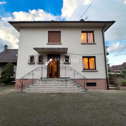 3%COM Ensemble immobilier avec maison - dépendance - cour et jardin 20 ares  Reichstett (67116)