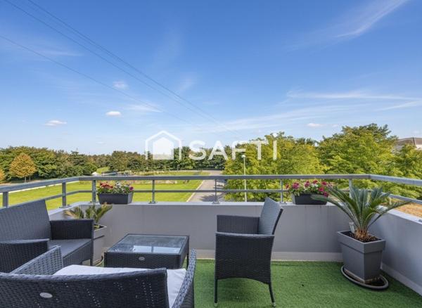 T4 lumineux avec garage boxé et cave