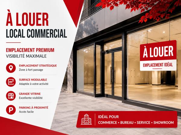 Local commercial à louer