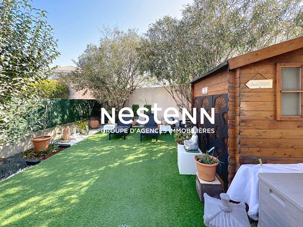 Perpignan maison rénovée, divisée en deux appartements 5 pièces 116.73 m2, jardin et garage.