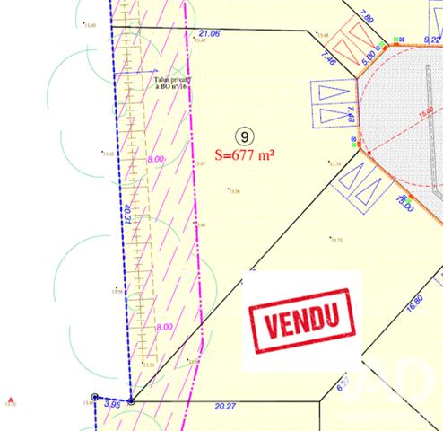 Terrain à vendre 677 m² Challans