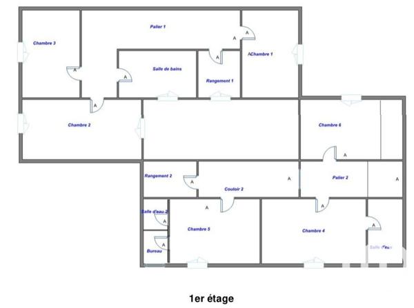 Maison de village 10 pièces de 340 m² à Bourg-de-Visa (82190)