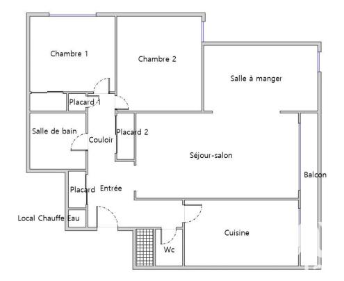 Appartement à vendre 4 pièces 85 m² Chartres