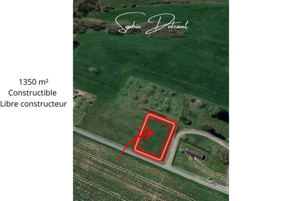 Terrain à bâtir à Crotelles 20 min Tours nord