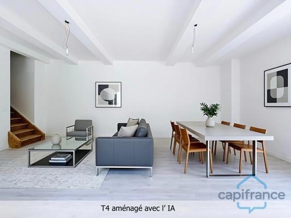 Maison à vendre avec 1 T4 de 80 m2 + 2 T2 de 36 m2 SAINT JEAN DU GARD (30)terrain environ 10719 m2