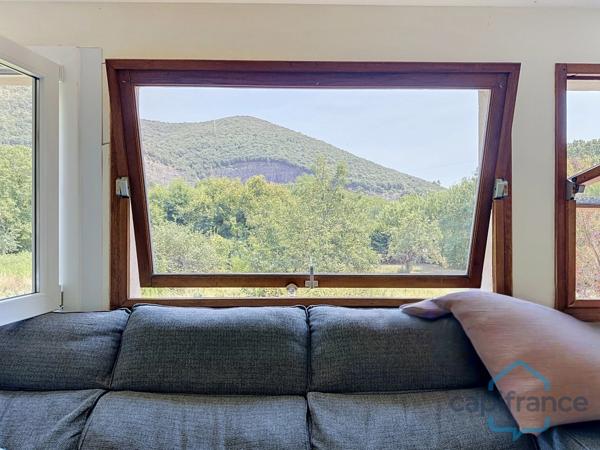 Maison à vendre avec 1 T4 de 80 m2 + 2 T2 de 36 m2 SAINT JEAN DU GARD (30)terrain environ 10719 m2