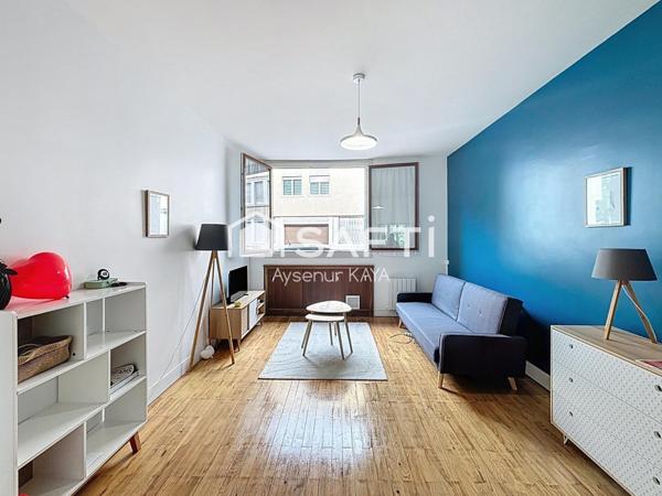 Appartement lumineux et traversant