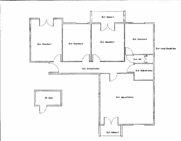 Appartement 5 pièces - 94 m² Exclusivité