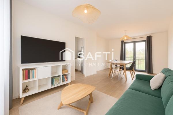 Maison 105 m2, avec jardin, 3 chambres  et bureau