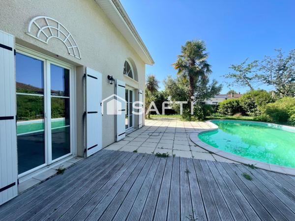 Maison familiale au calme avec piscine/garage