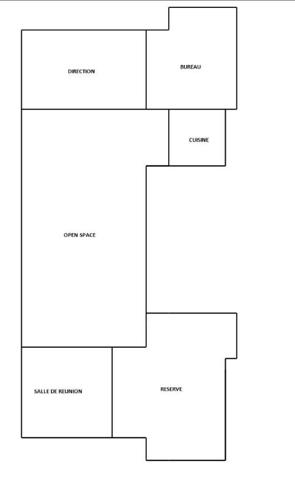 162 m2 bureaux en rdc proximité immédiate Rocade NO - Lambersart