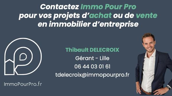 162 m2 bureaux en rdc proximité immédiate Rocade NO - Lambersart