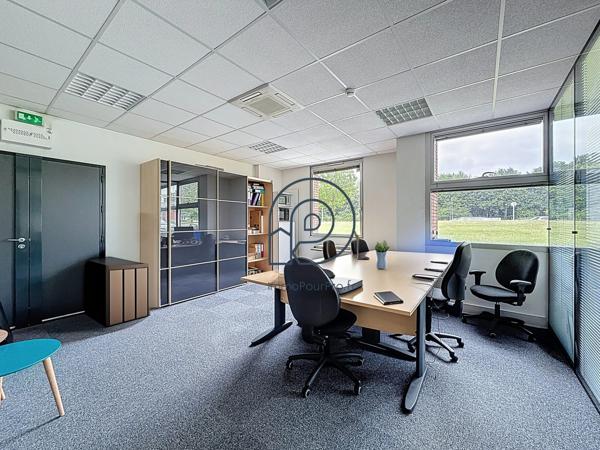 162 m2 bureaux en rdc proximité immédiate Rocade NO - Lambersart