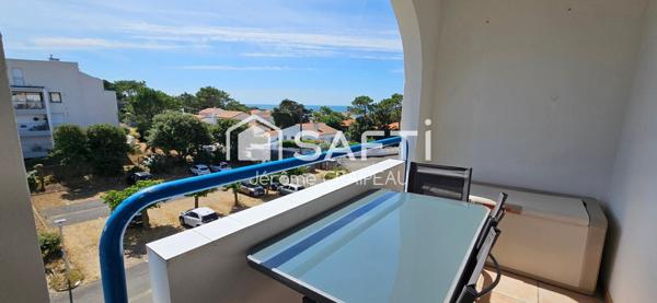 LA PIRONNIERE : Appartement avec vue océan et place de parking.