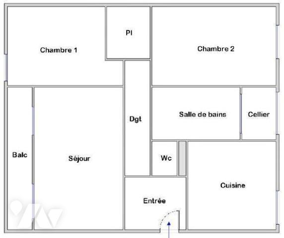 Secteur Bellevue - À proximité immédiate des facultés, découvrez cet appartement situé au 6 éta...