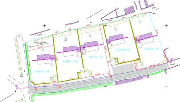 Terrain à vendre 886 m² Villon