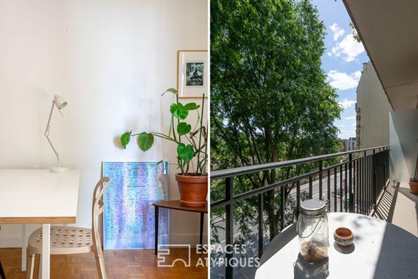 Appartement au style épuré avec balcon plein Sud-Est