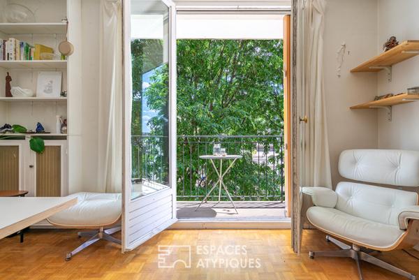 Appartement au style épuré avec balcon plein Sud-Est