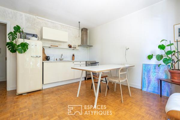 Appartement au style épuré avec balcon plein Sud-Est