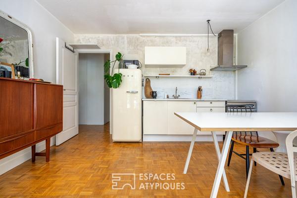 Appartement au style épuré avec balcon plein Sud-Est