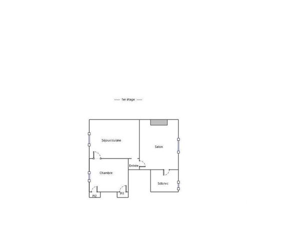 Appartement 3 pièces de 47 m² à Agde (34300)